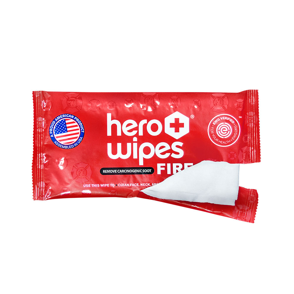 Hero Wipes Case of 12 packs (48 wipes/pack) WFR Wholesale Fire & Rescue